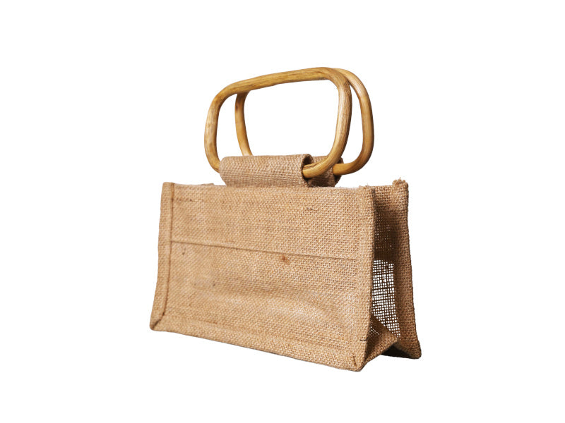 Jute Three Jar Holder, Medium 25 × 13 × 8 cm