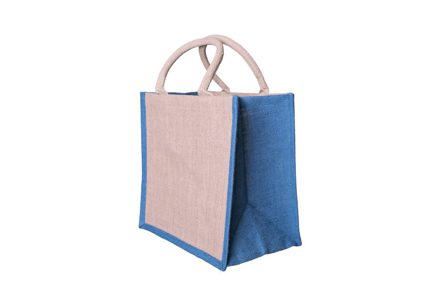 Jute Two-Tone Bags